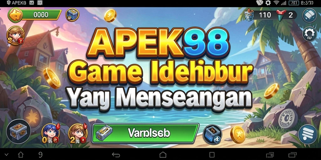 Tangkapan layar gameplay APEK88 menampilkan karakter yang aktif mengumpulkan sumber daya.