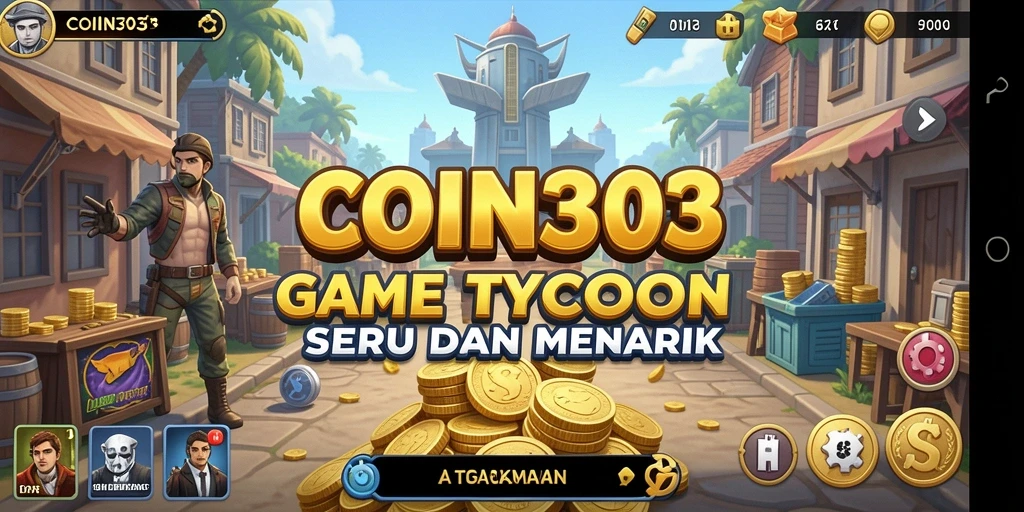 Tampilan gameplay COIN303 yang memikat dan penuh strategi Tycoon.