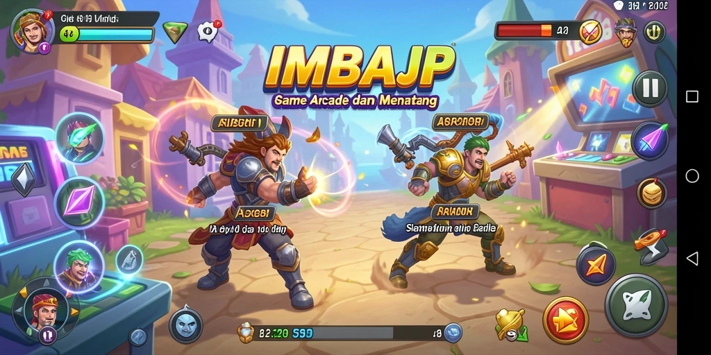 Tampilan gameplay seru dari IMBAJP yang penuh tantangan.