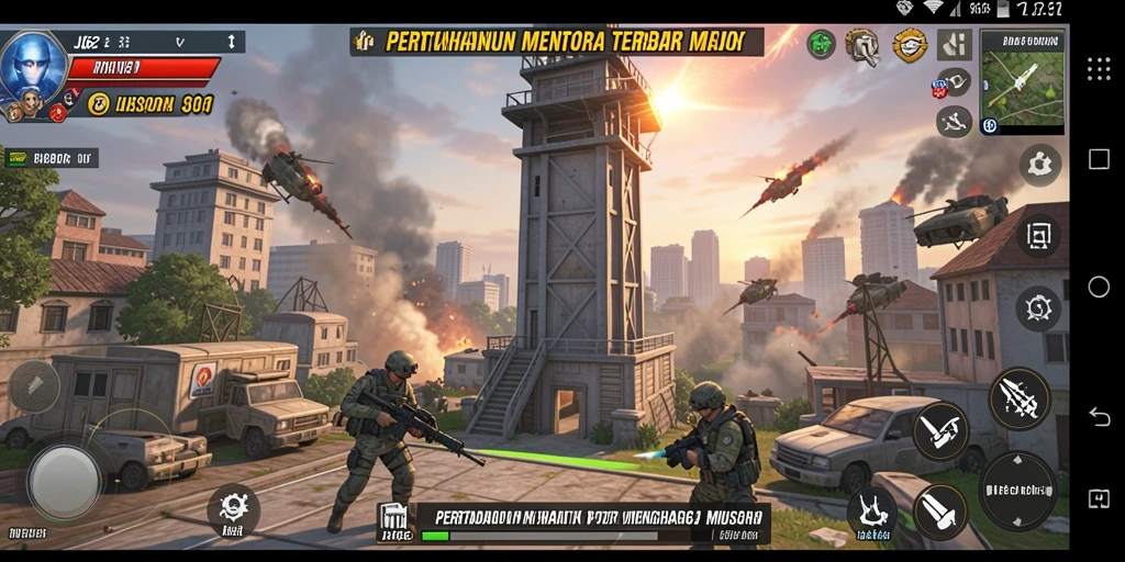 Gameplay JJ62 yang menarik dan menantang dalam pertahanan menara.