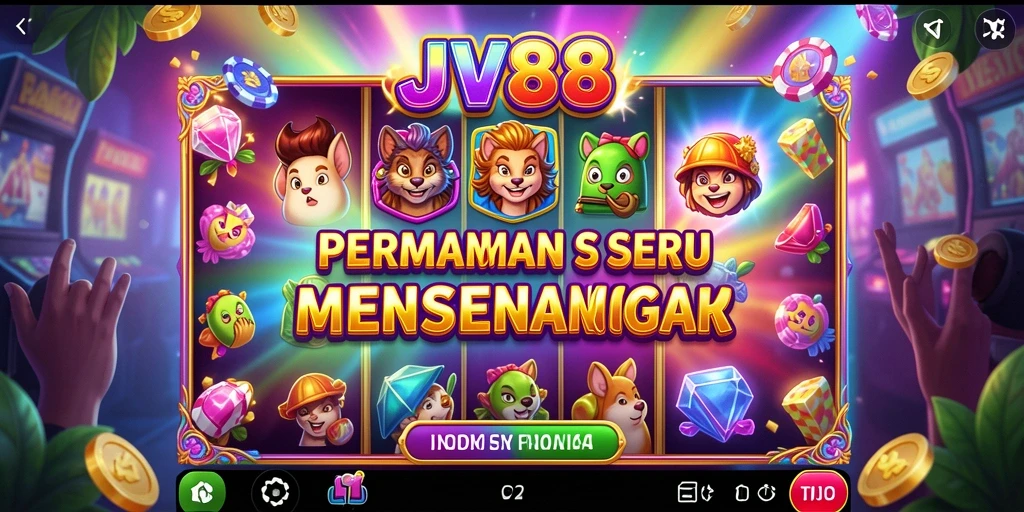 Screenshot JVS88 menampilkan gameplay slot yang seru dan menegangkan.
