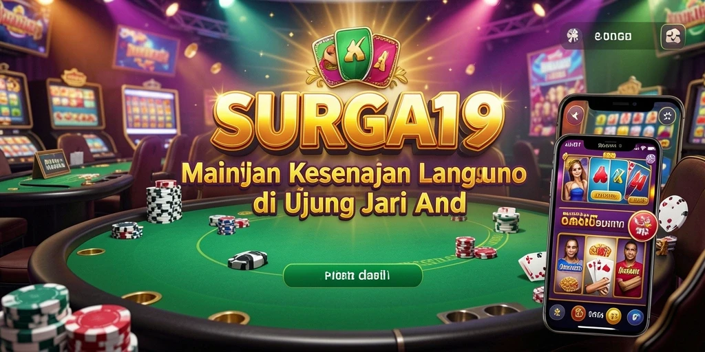Tampilan menarik dari gameplay Live Casino di SURGA19.